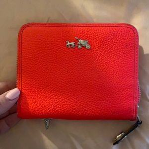 Coach Neon Pink wallet